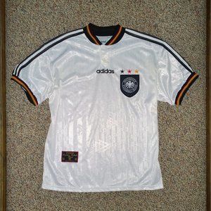 Vintage ADIDAS Euro Cup 1996 Germany Soccer Jersey